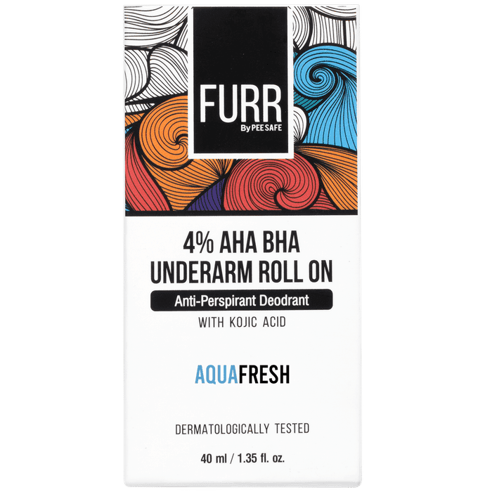 4% Aha Bha Underarm Aqua Fresh Roll On 40ml