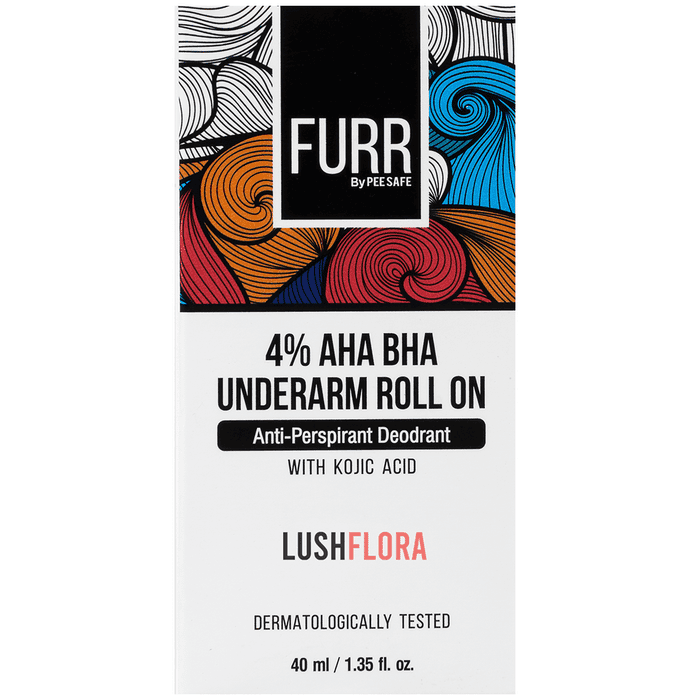 4% Aha Bha Underarm Lush Flora Roll On 40ml