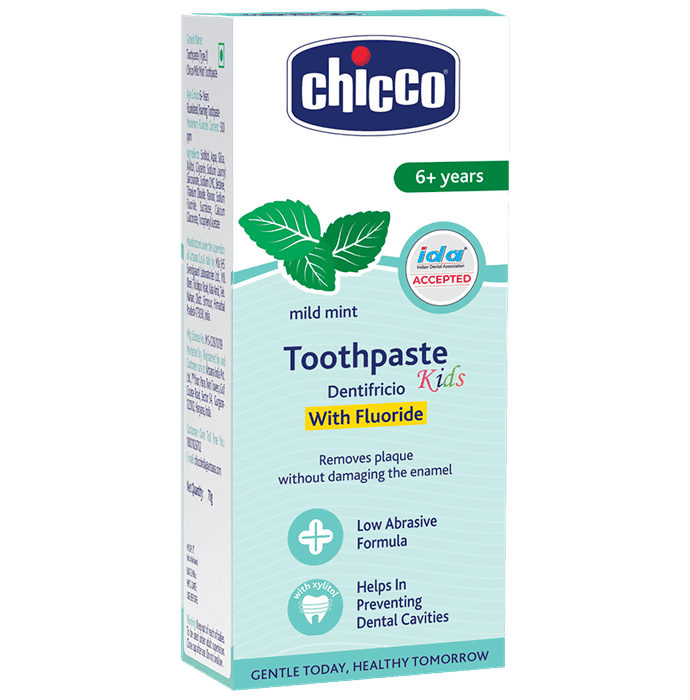 Chicco Mild Mint 6+ Years Toothpaste 70gm