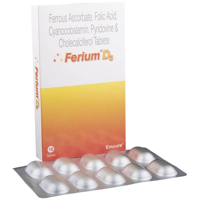 Ferium D3 Tab 10 Tablets