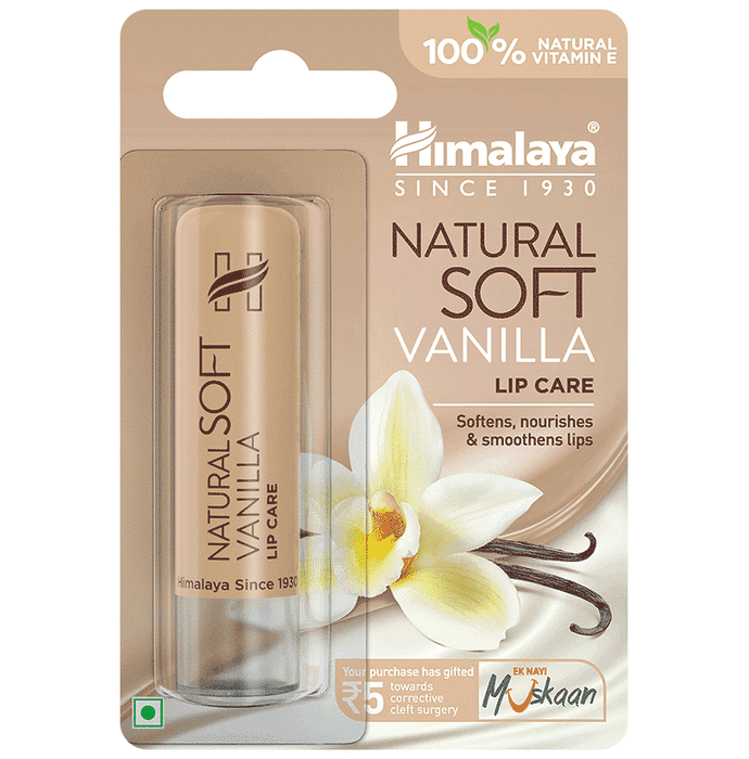 Himalaya Natural Soft Vanilla Lip Care 4.5gm