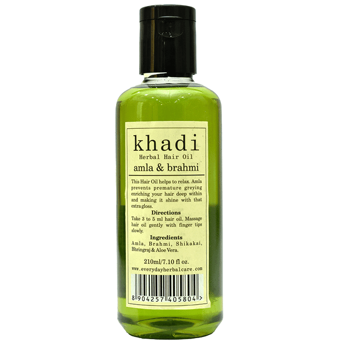 Khadi Amla & Brahmi Hair Oil 200ml