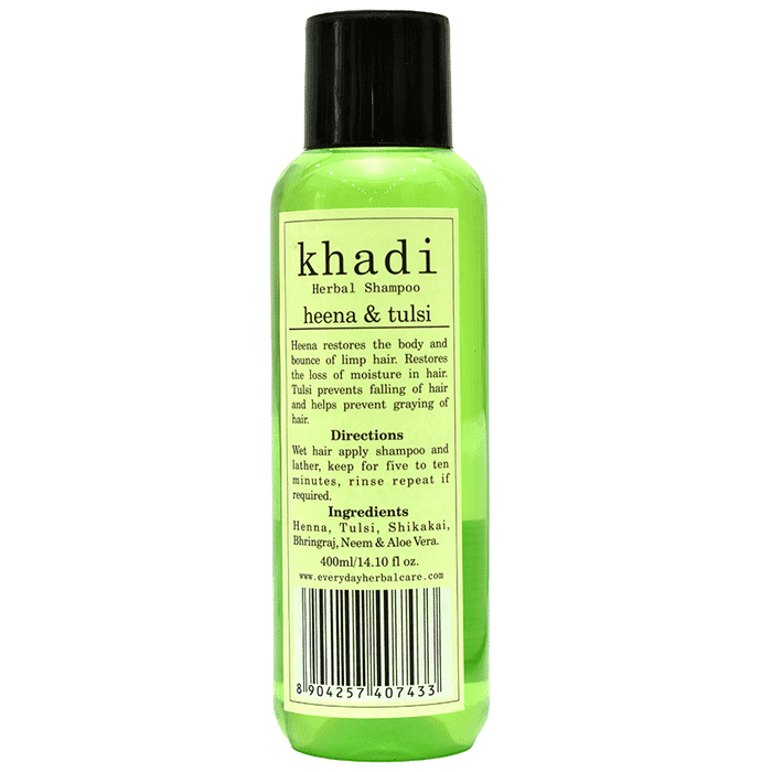Khadi Heena & Tulsi Shampoo 210ml