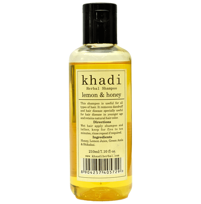 Khadi Lemon & Honey Shampoo 210ml