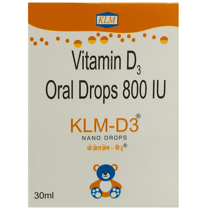 Klm D3 Nano Drops 15ml