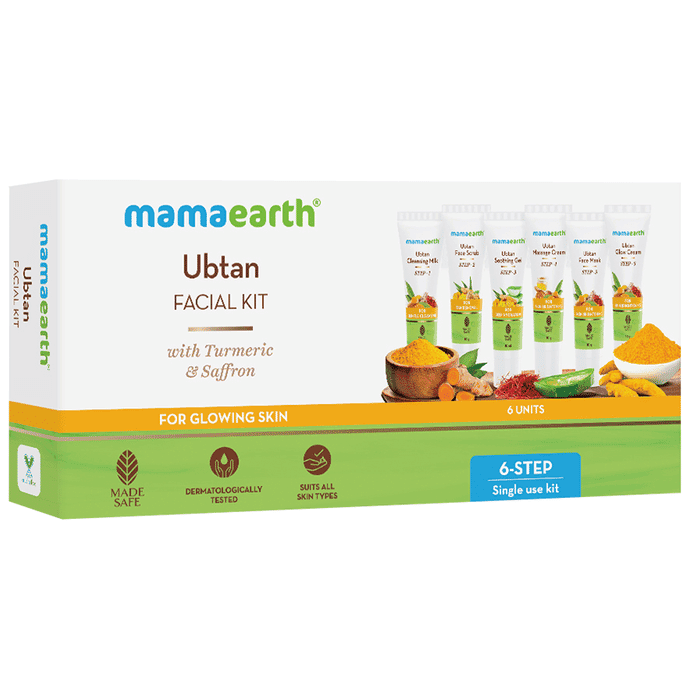 Mamaearth Ubtan Facial Kit 6`S