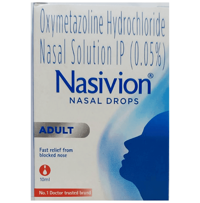 Nasivion Adult Nasal Drops 10ml