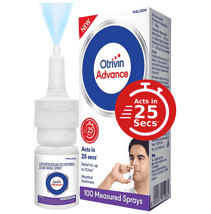 Otrivin Advance Adult Nasal Spray 10gm