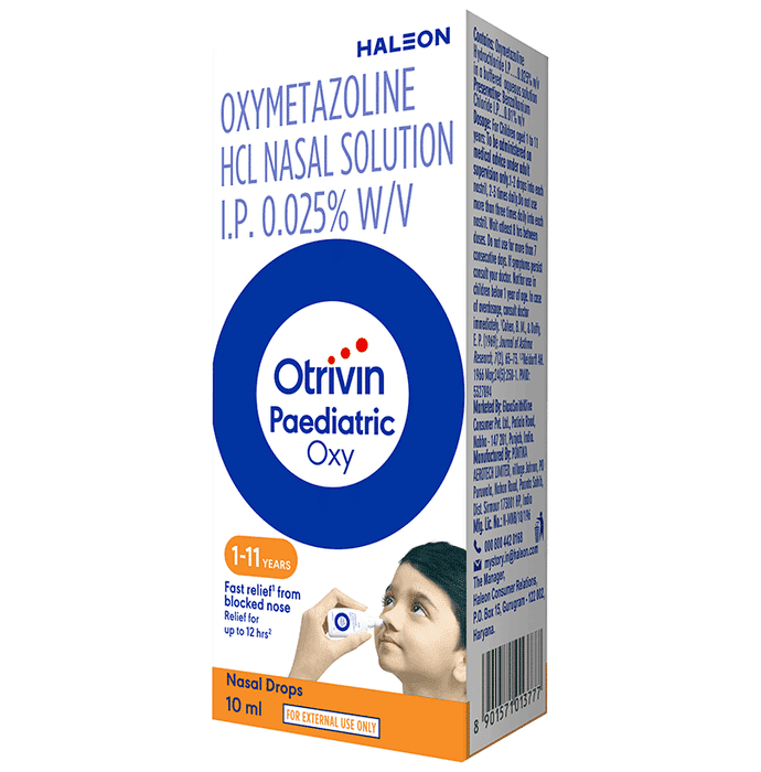 Otrivin Paediatric Oxy Nasal Spray 10ml