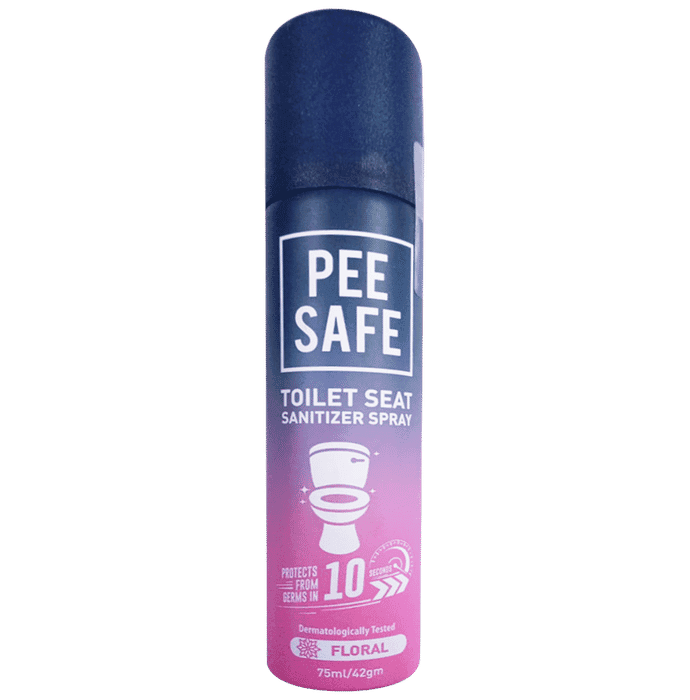 Pee Safe Toilet Seat Sanitizer Floral 75ml