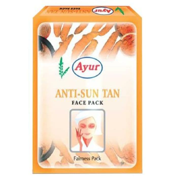Ayur Anti Sun Tan Face Pack 100gm