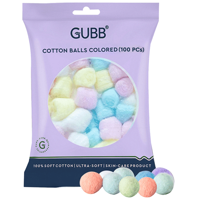 Gubb Cotton Balls Colored 50`S