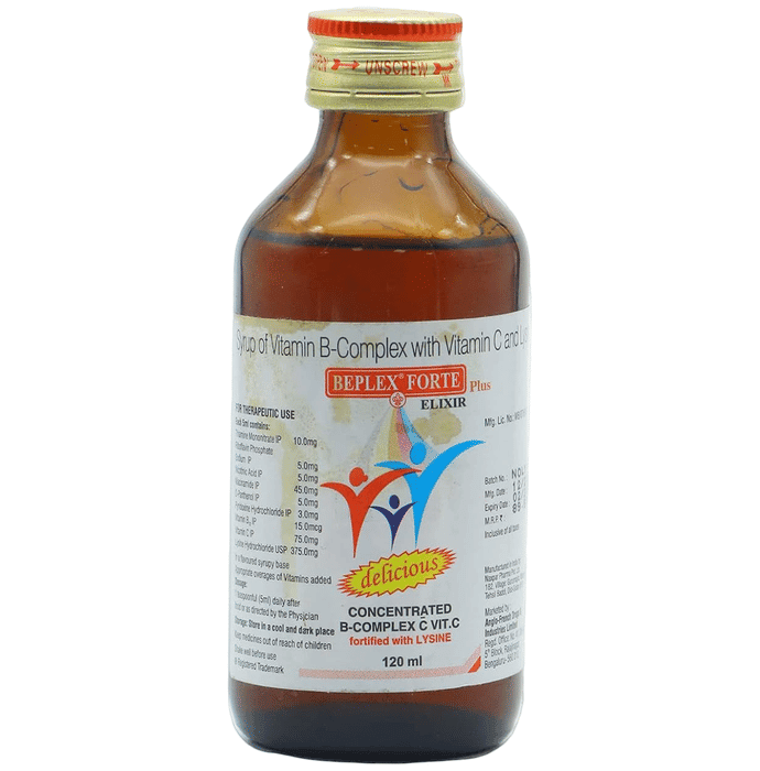Beplex Plus Elixir 120ml