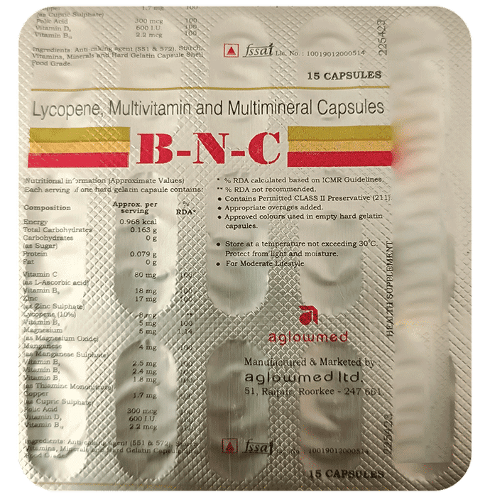 Bnc Syrup 200ml