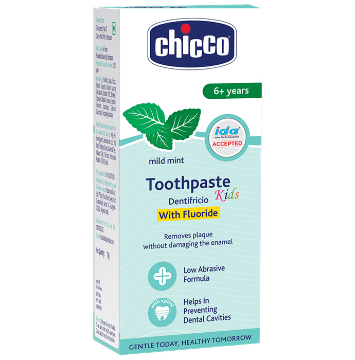 Chicco Mild Mint 6+ Years Toothpaste 70gm