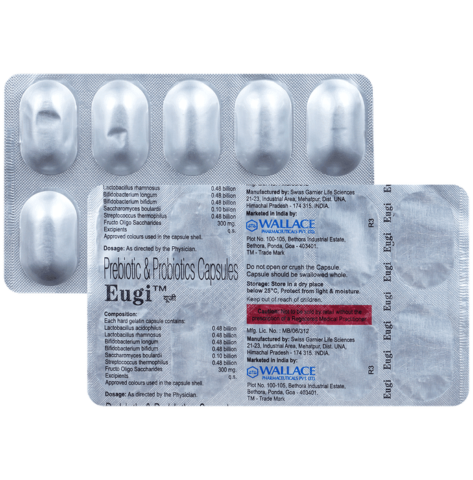 Eugi Cap 10 Capsules