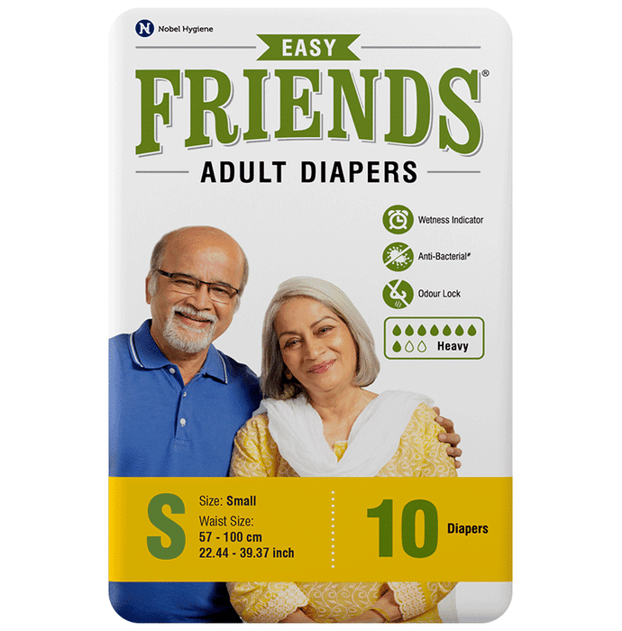 Friends Easy Diaper Small 10`S