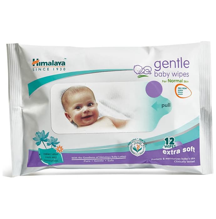 Himalaya Gentle Baby Wipes 72n 72`S