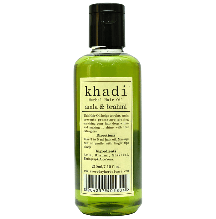 Khadi Amla & Brahmi Hair Oil 200ml