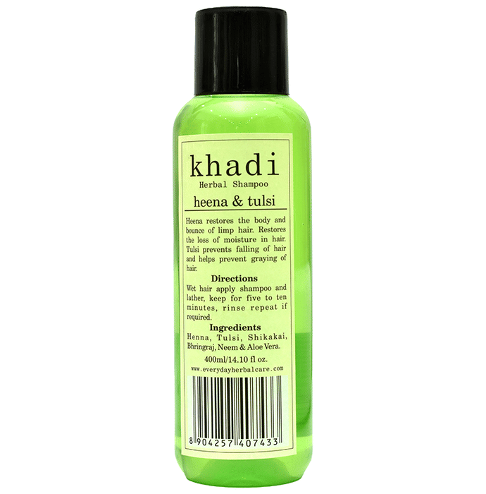 Khadi Heena & Tulsi Shampoo 210ml