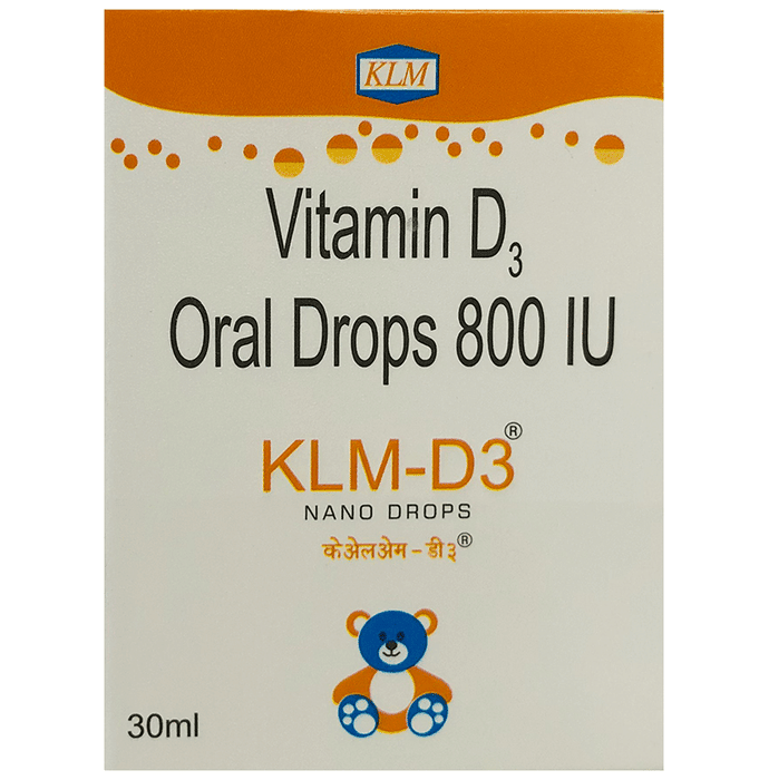 Klm D3 Nano Drops 15ml