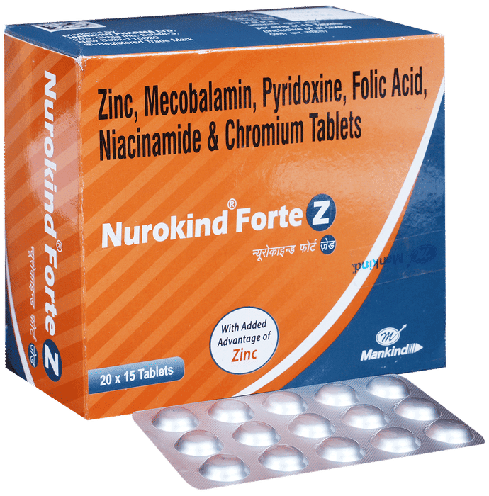 Nurokind Forte Z Tab 15 Tablets