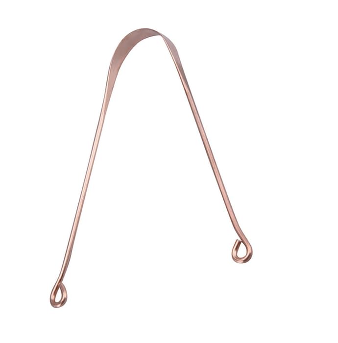 Tongue Cleaner Copper (Round) 1`S