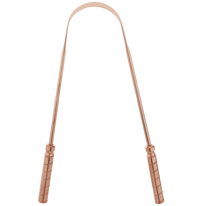 Tongue Cleaner Copper With Handle 1`S