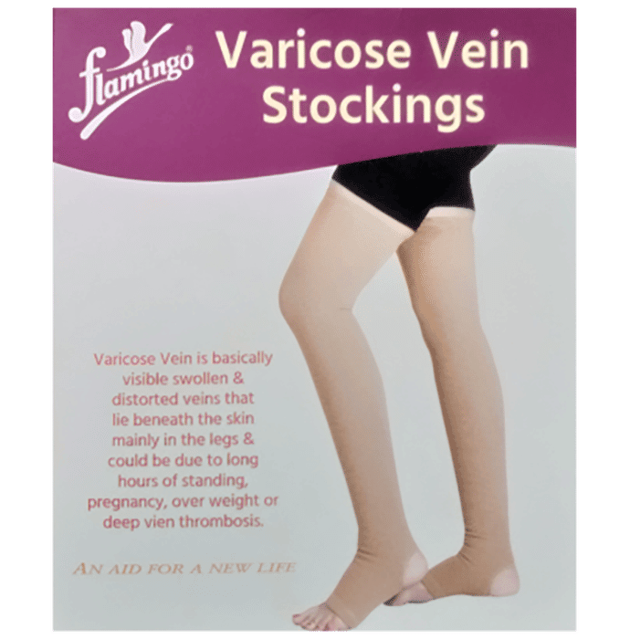 Varicose Vein Stockings Large 2`S
