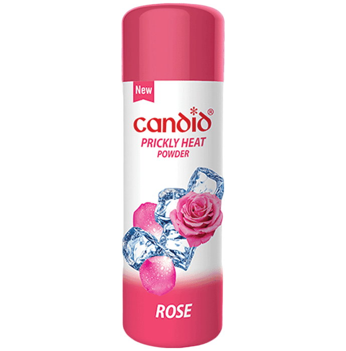 Candid Prickly Heat Rose Powder 120gm