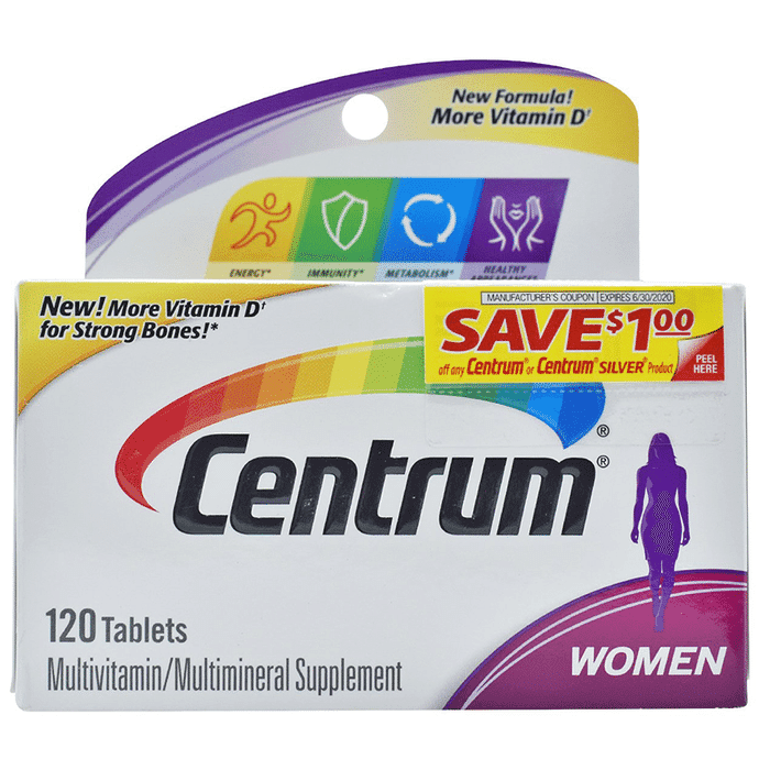 Centrum Women Tab 30 Tablets