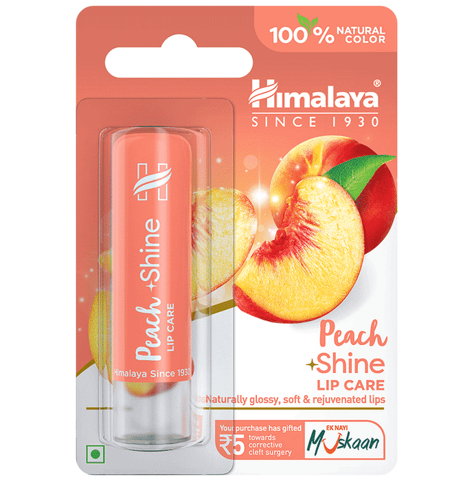 Himalaya Peach Shine Lip Care 4.5gm