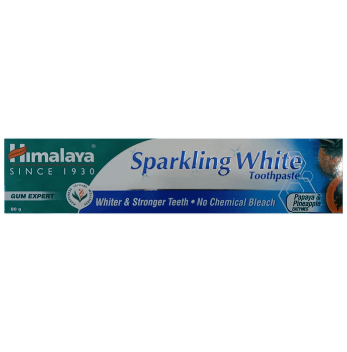 Himalaya Sparkling White Toothpaste 2x150gm