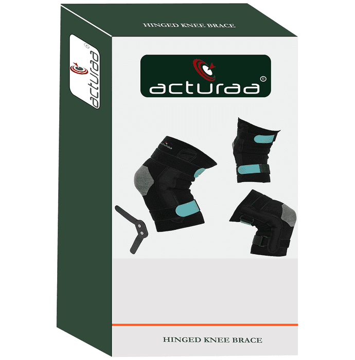 Hinged Knee Brace Medium 1`S
