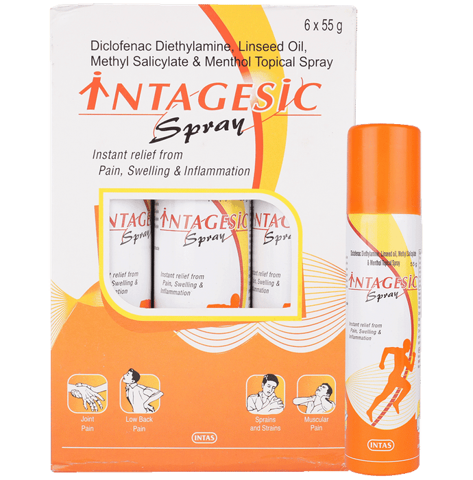 Intagesic Spray 50gm