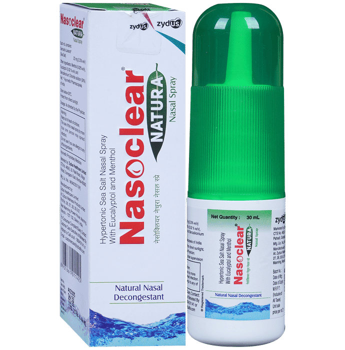 Nasoclear Natura Nasal Spray 30ml