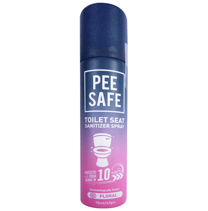 Pee Safe Toilet Seat Sanitizer Floral 75ml