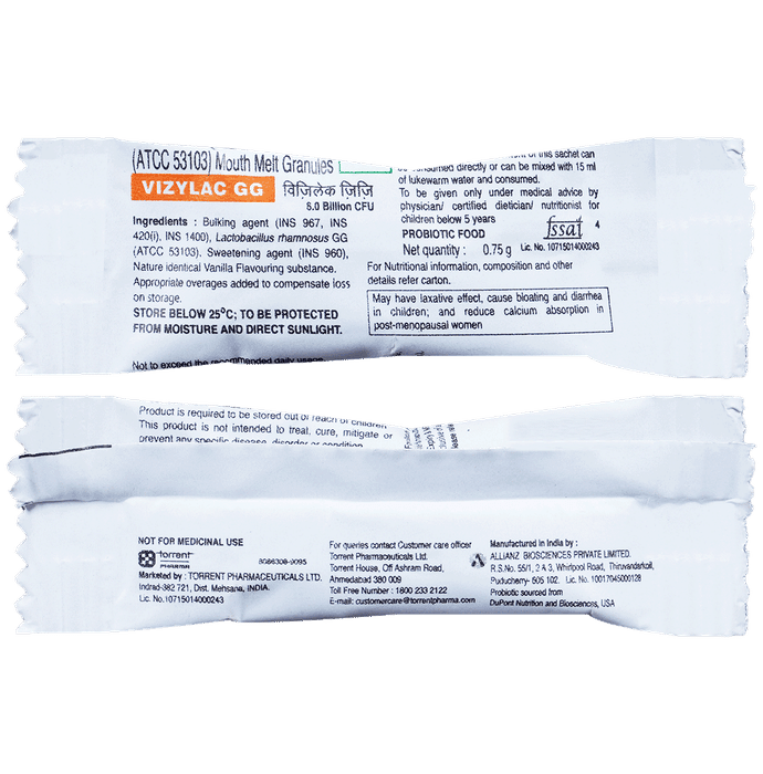 Vizylac Gg Sachet 0.75gm