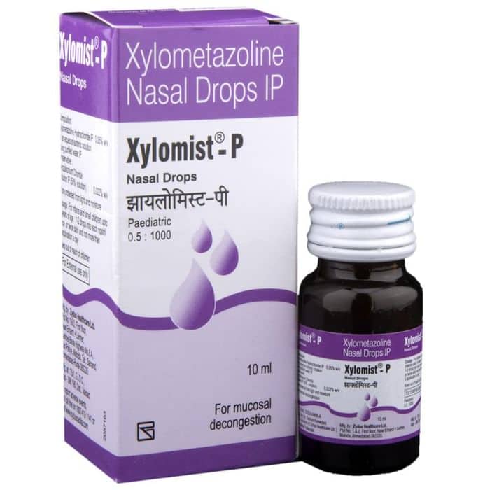 Xylomist P Nasal Drops 10ml