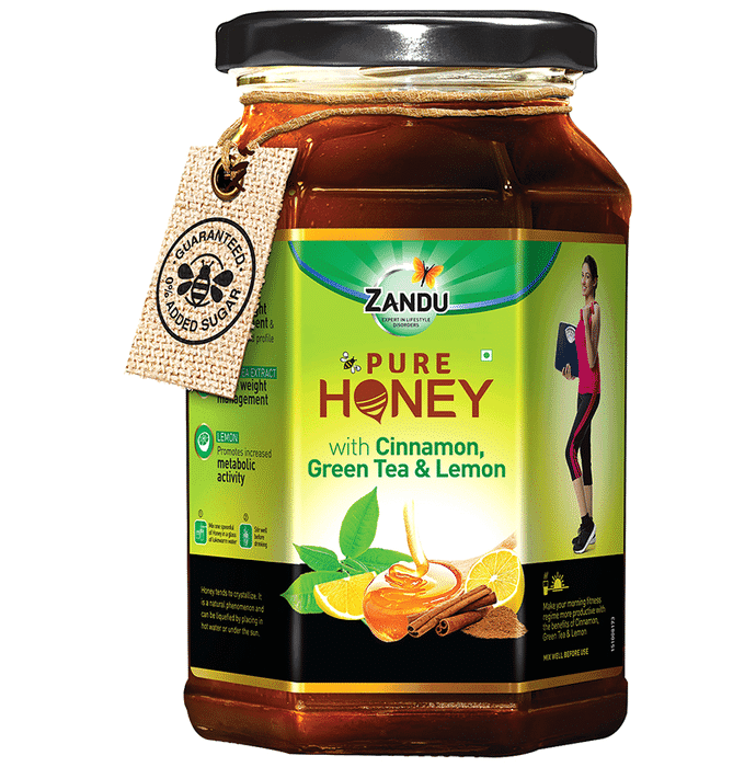 Zandu Honey Cinnamon Green Tea & Lemon 250gm